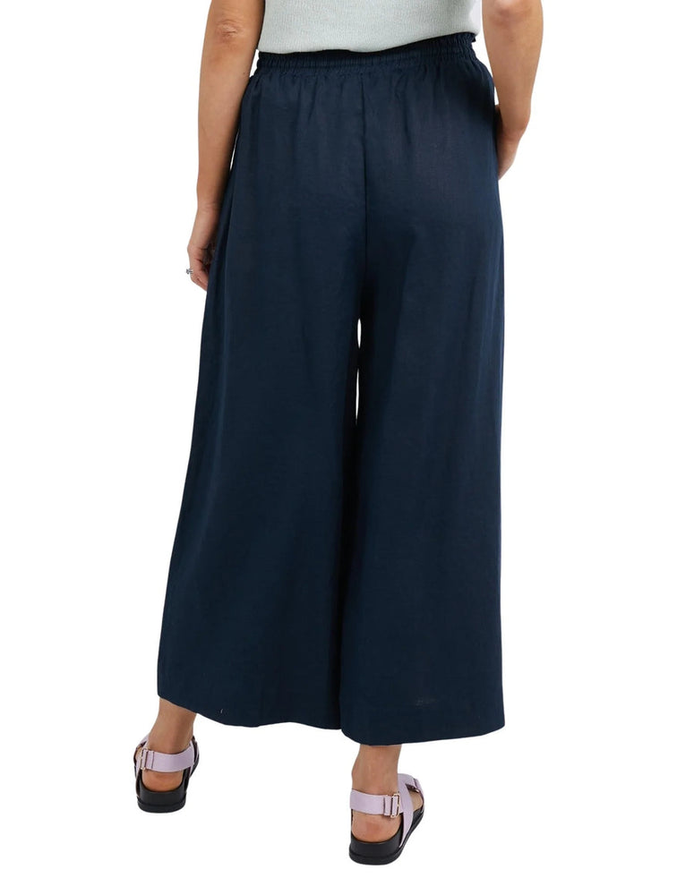 BILLIE WIDE LEG PANT - DARK SAPPHIRE