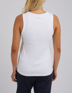 RIB CREW TANK - WHITE