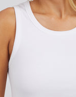 RIB CREW TANK - WHITE