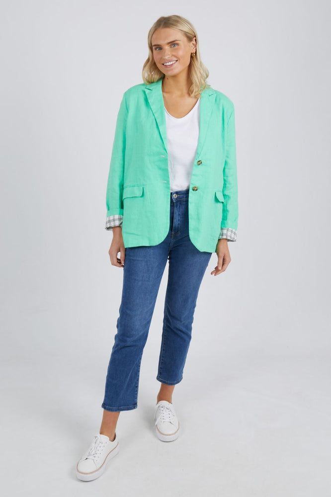 MILLIE BLAZER - BRIGHT GREEN