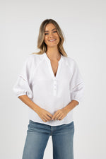 AMBROSIA BLOUSE - WHITE