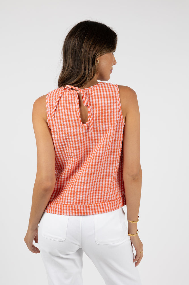 ANA TOP - PINK/RED