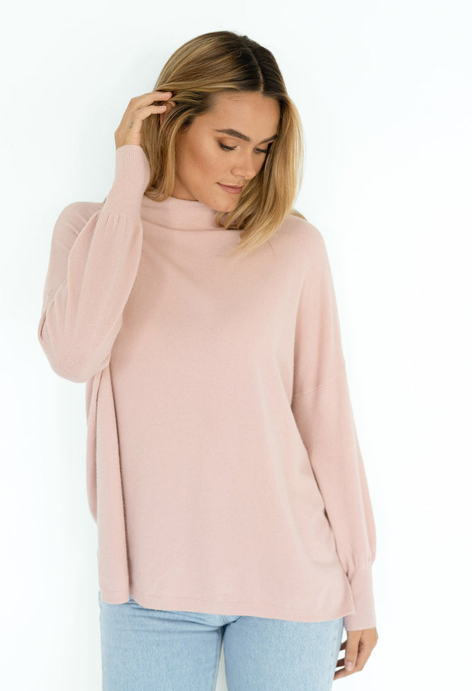 HARRIET KNIT TOP - PINK