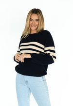 FLIPSIDE JUMPER - NAVY