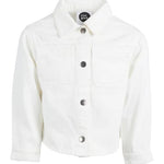 HARPER DENIM JACKET - WHITE