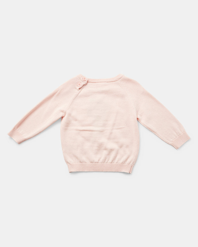 MAY GIBBS WINTER LIGHT JUMPER - LIGHT PINK