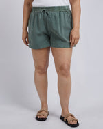 BLISS WASHED SHORT - CLOVER