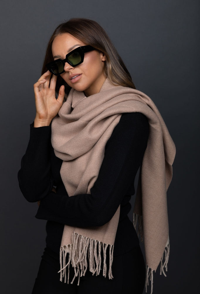 KENNEDY SCARF - TAUPE