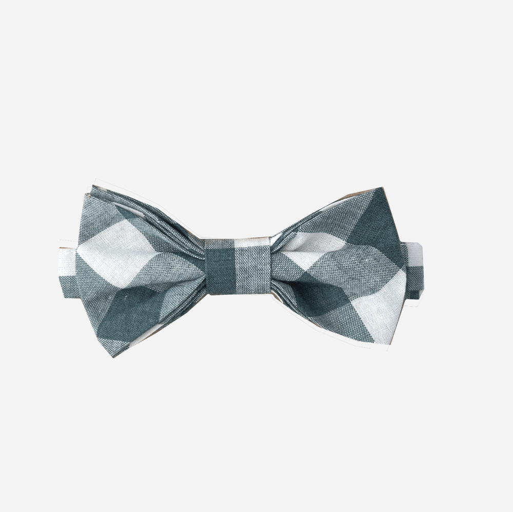 BOW TIE - LARGE GREEN CHECK