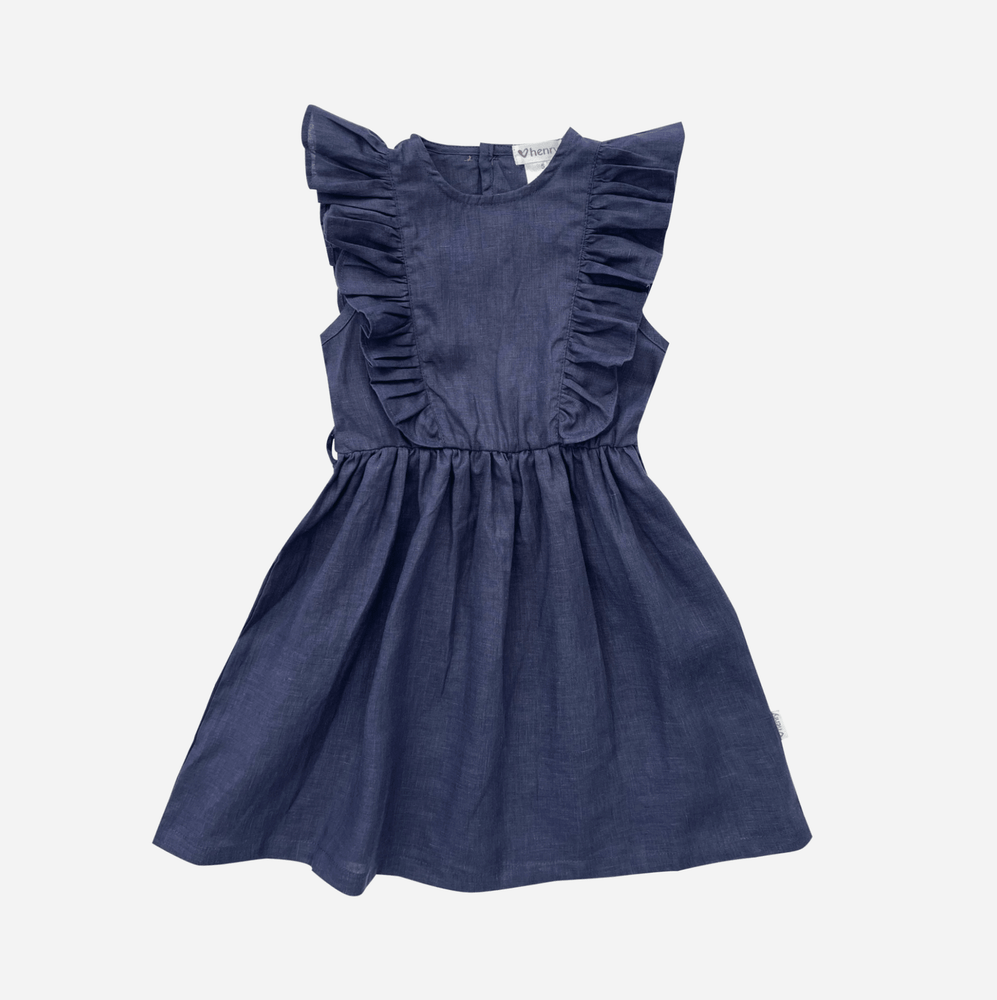 FLORENCE DRESS - NAVY