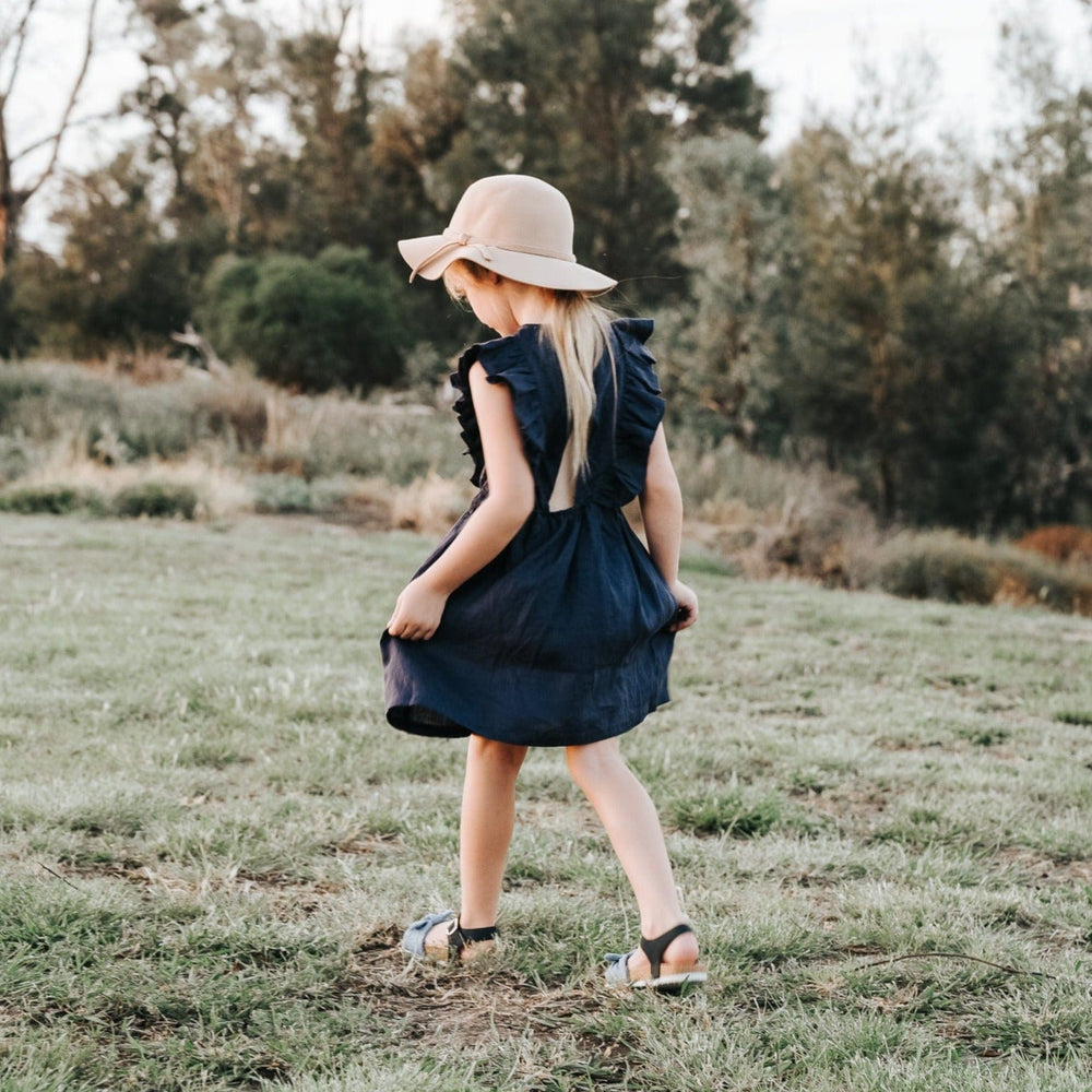 FLORENCE DRESS - NAVY