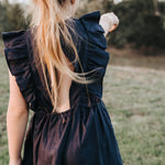 FLORENCE DRESS - NAVY