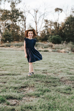 FLORENCE DRESS - NAVY