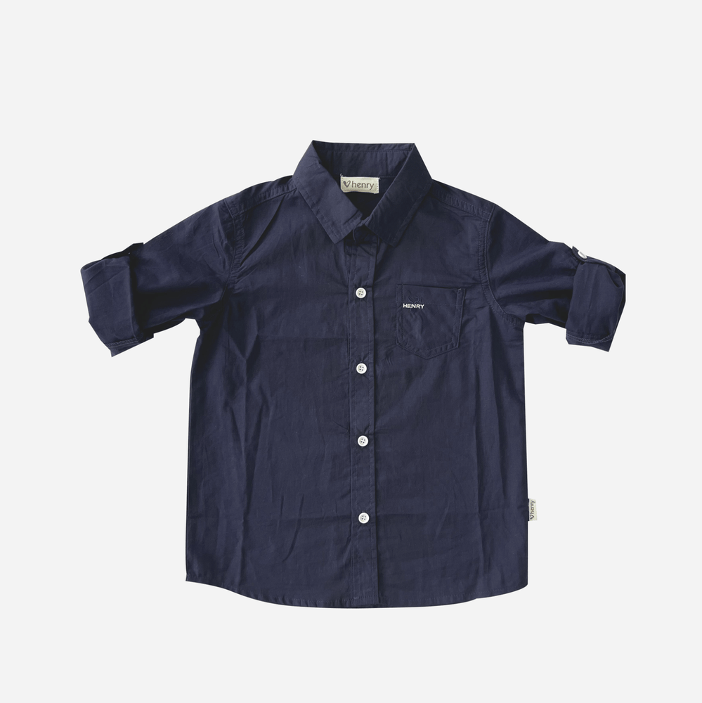 DRESS SHIRT - NAVY