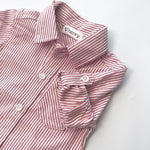 DRESS SHIRT - RED PINSTRIPE