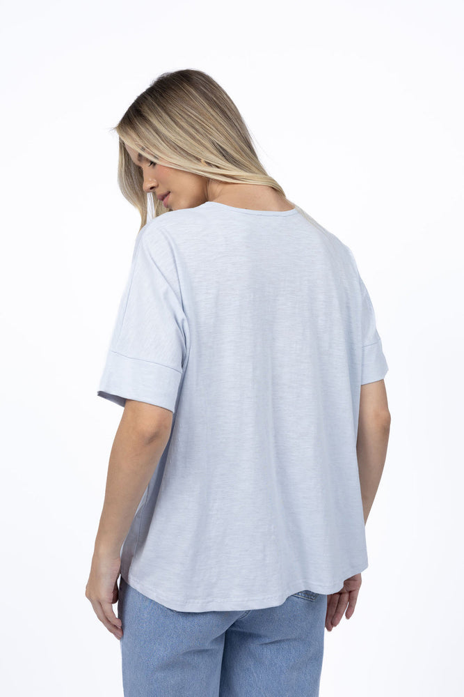 DIPPY TEE - WHITE