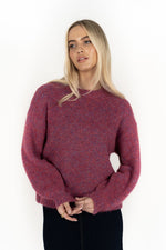NEVE JUMPER - BERRY