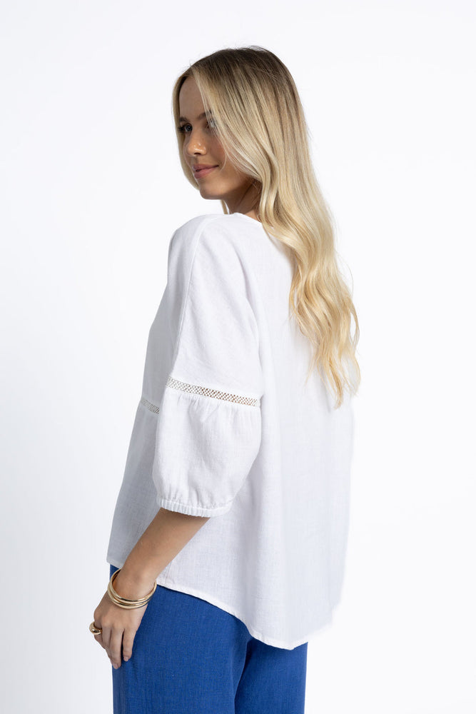 MILLIE TOP - WHITE