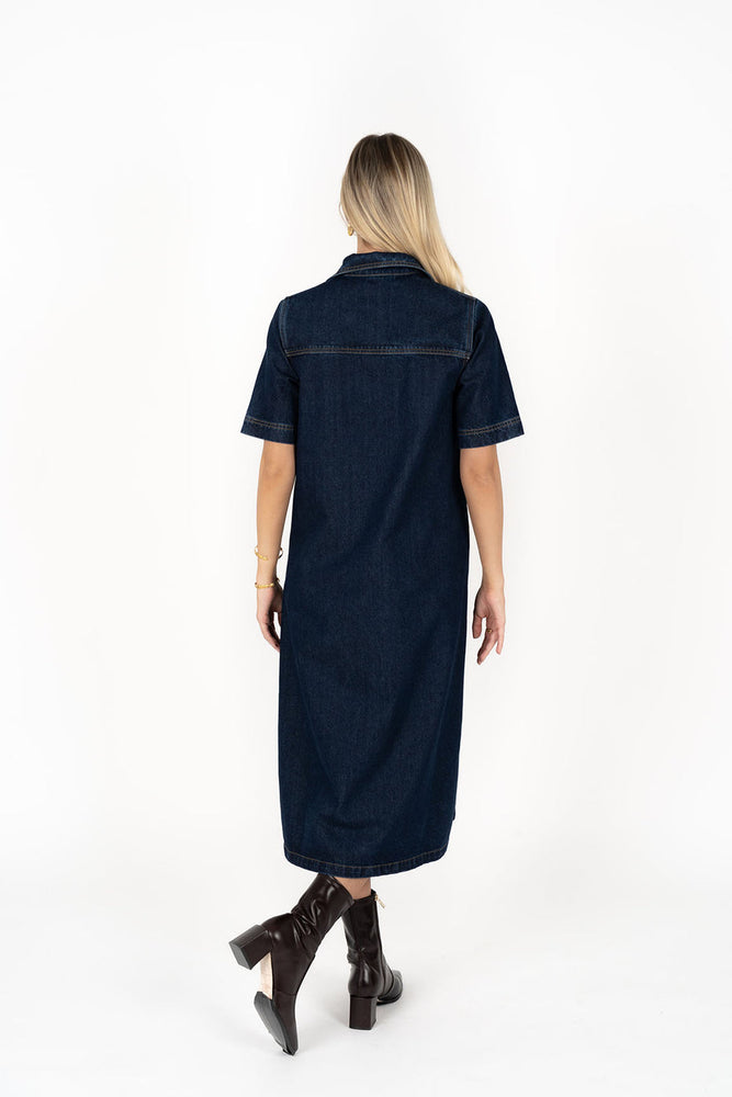 AMICI DRESS - DARK BLUE