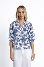 ROSA BLOUSE - LE JARDIN PRINT
