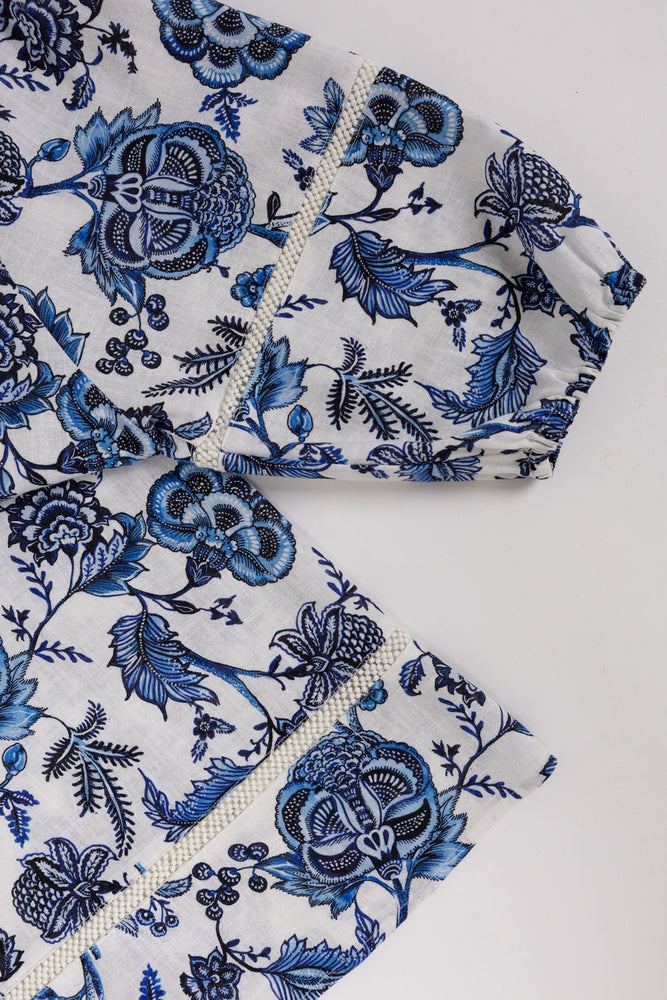 ROSA BLOUSE - LE JARDIN PRINT