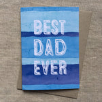 BEST DAD EVER CARD