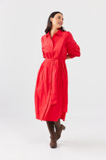 PRIMROSE DRESS - RED