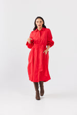 PRIMROSE DRESS - RED