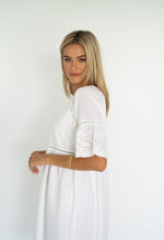 JENNA TUNIC DRESS - WHITE