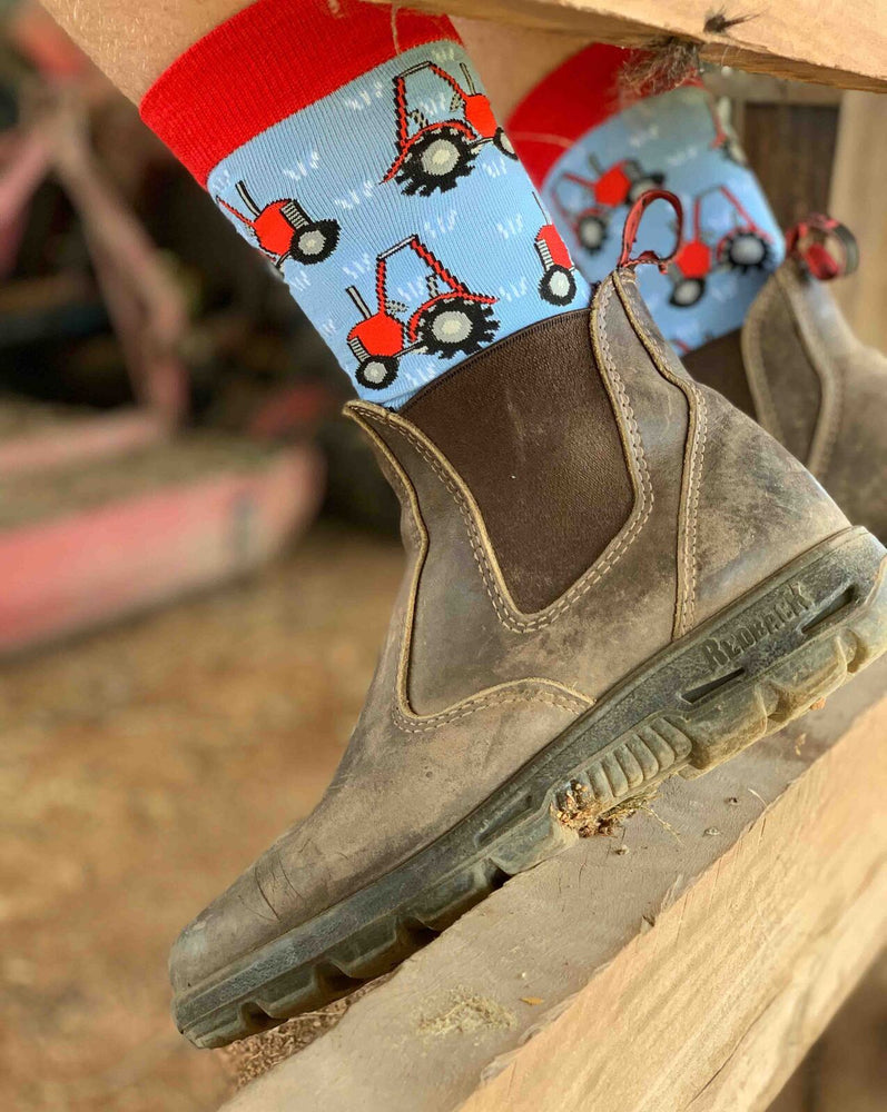 RED TRACTOR SOCKS