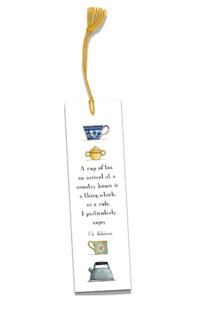 TEA AT A COUNTRY HOUSE BOOKMARK