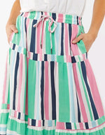 MARGARITA STRIPE SKIRT