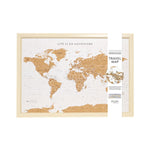 WORLD TRAVEL MAP - SMALL