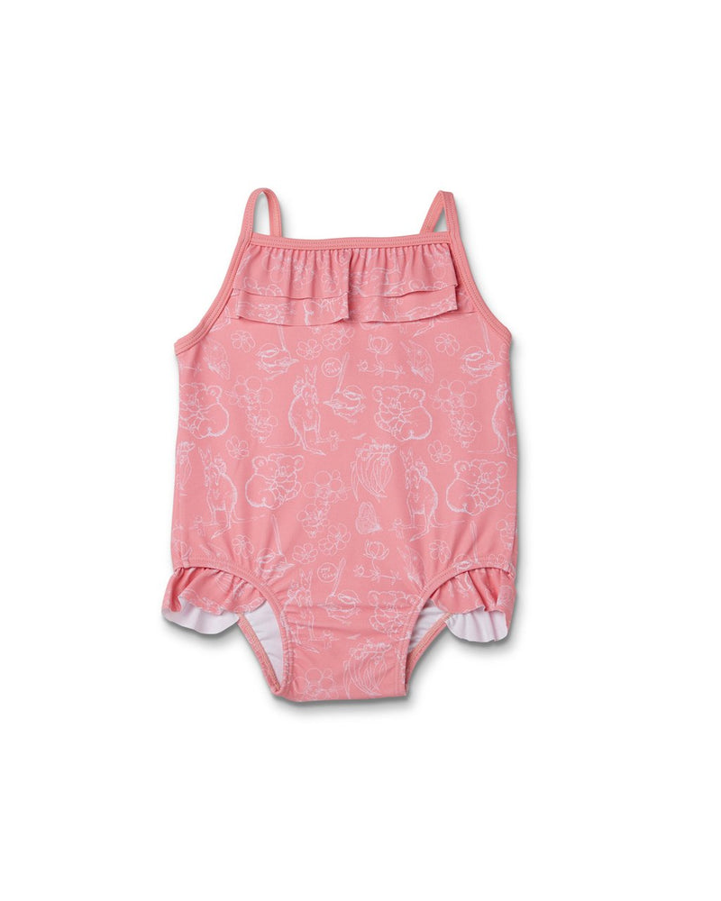 PEARL FRILL BATHER